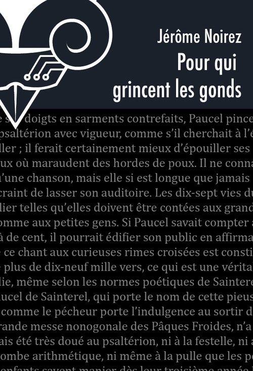 ebook cover of Pour qui grincent les gonds - Féérie pour les ténèbres 5, by Jérôme Noirez