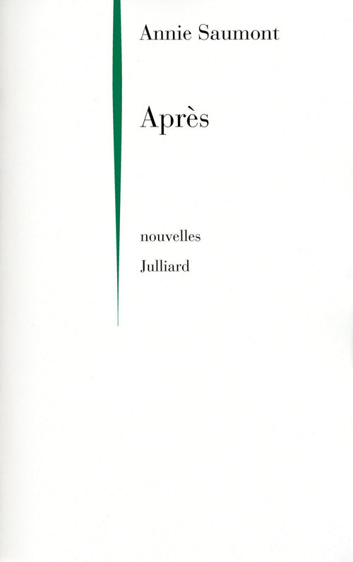 ebook cover of Après - Nouvelle édition, by Annie Saumont