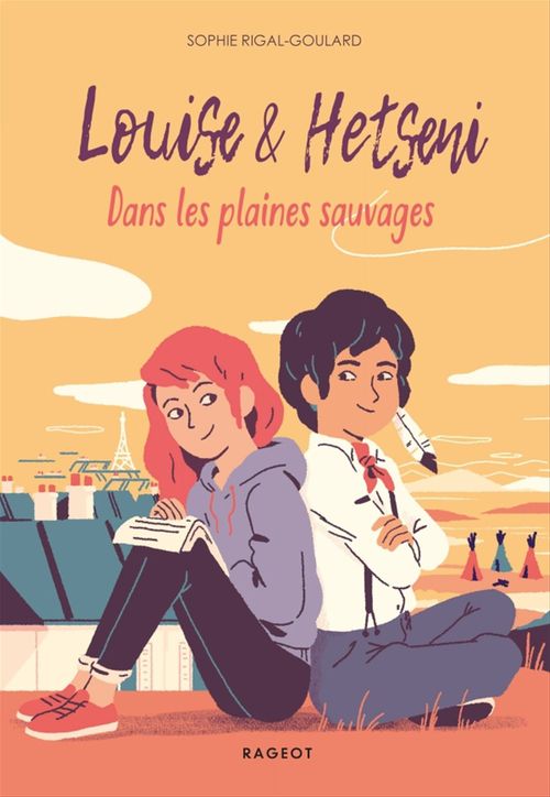 ebook cover of Louise et Hetseni - Dans les plaines sauvages, by Sophie Rigal-Goulard