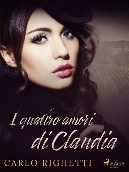 Couverture ebook de I quattro amori di Claudia, de Carlo Righetti