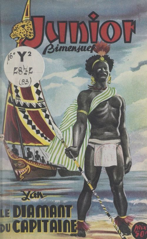 Couverture ebook de Le diamant du capitaine, de Yan