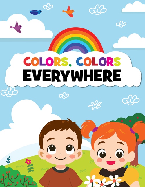 ebook cover of Colors, Colors Everywhere, by Kim Mitzo Thompson, Karen Mitzo Hilderbrand