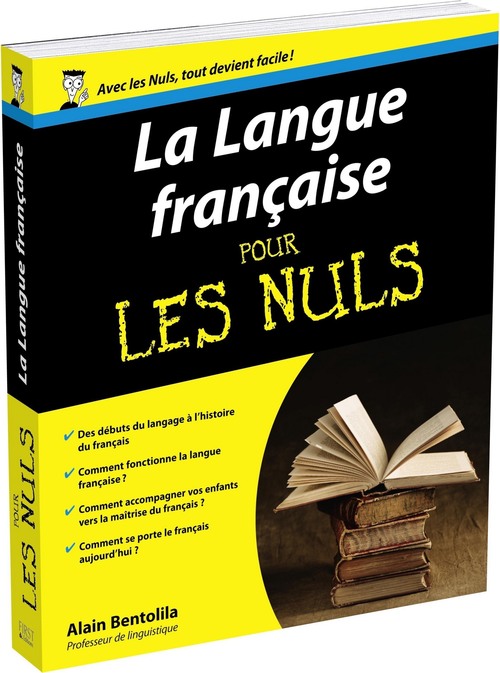 ebook cover of La langue française pour les nuls, by Alain Bentolila