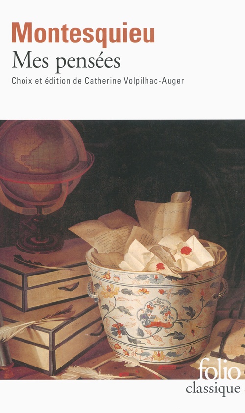 ebook cover of Mes pensées (édition enrichie), by Montesquieu