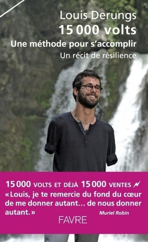 Couverture ebook de 15 000 volts, de Louis Derungs