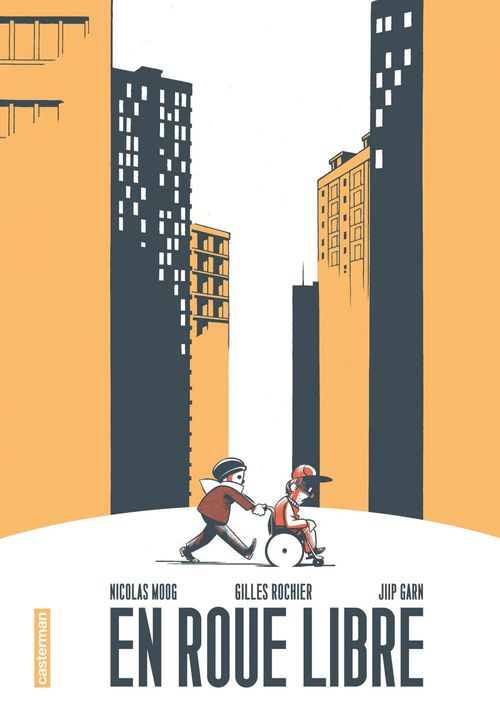 Couverture ebook de En roue libre, de Jiip Garn, Nicolas Moog, Gilles Rochier
