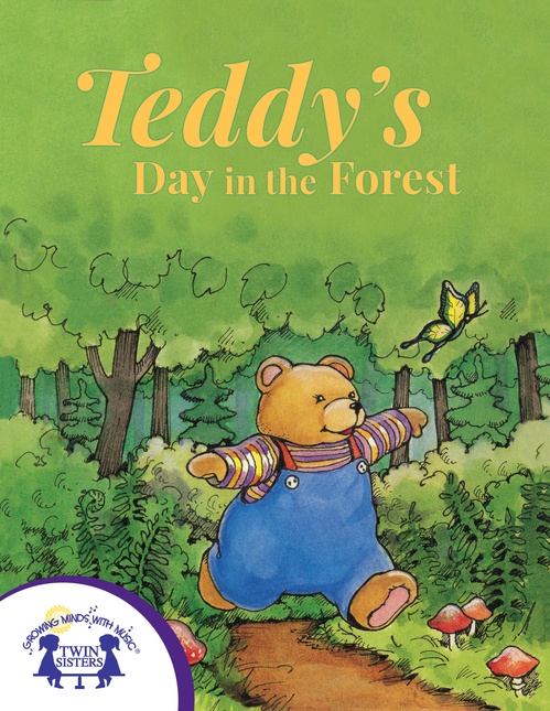 ebook cover of Teddy's Day in The Forest, by Brenda Martin Eldrid