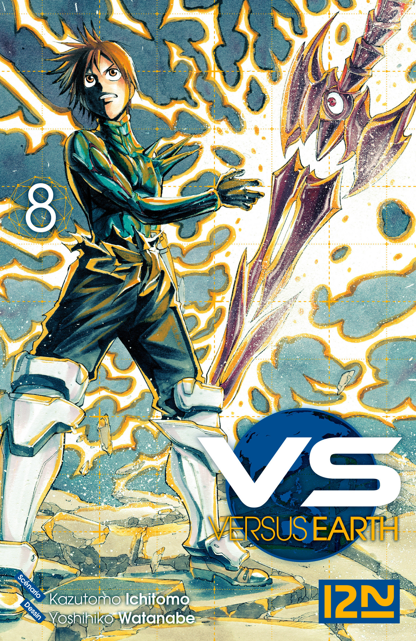 ebook cover of VS Versus Earth - tome 8, by Kazutomo Ichitomo, Yoshihiko Watanabe, Satoko Fujimoto