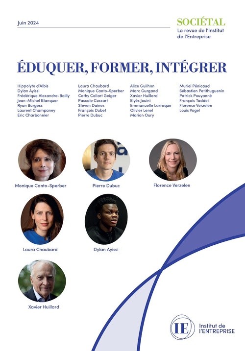 Couverture ebook de Revue sociétal : éduquer, former, intégrer, de Institut de l'entreprise