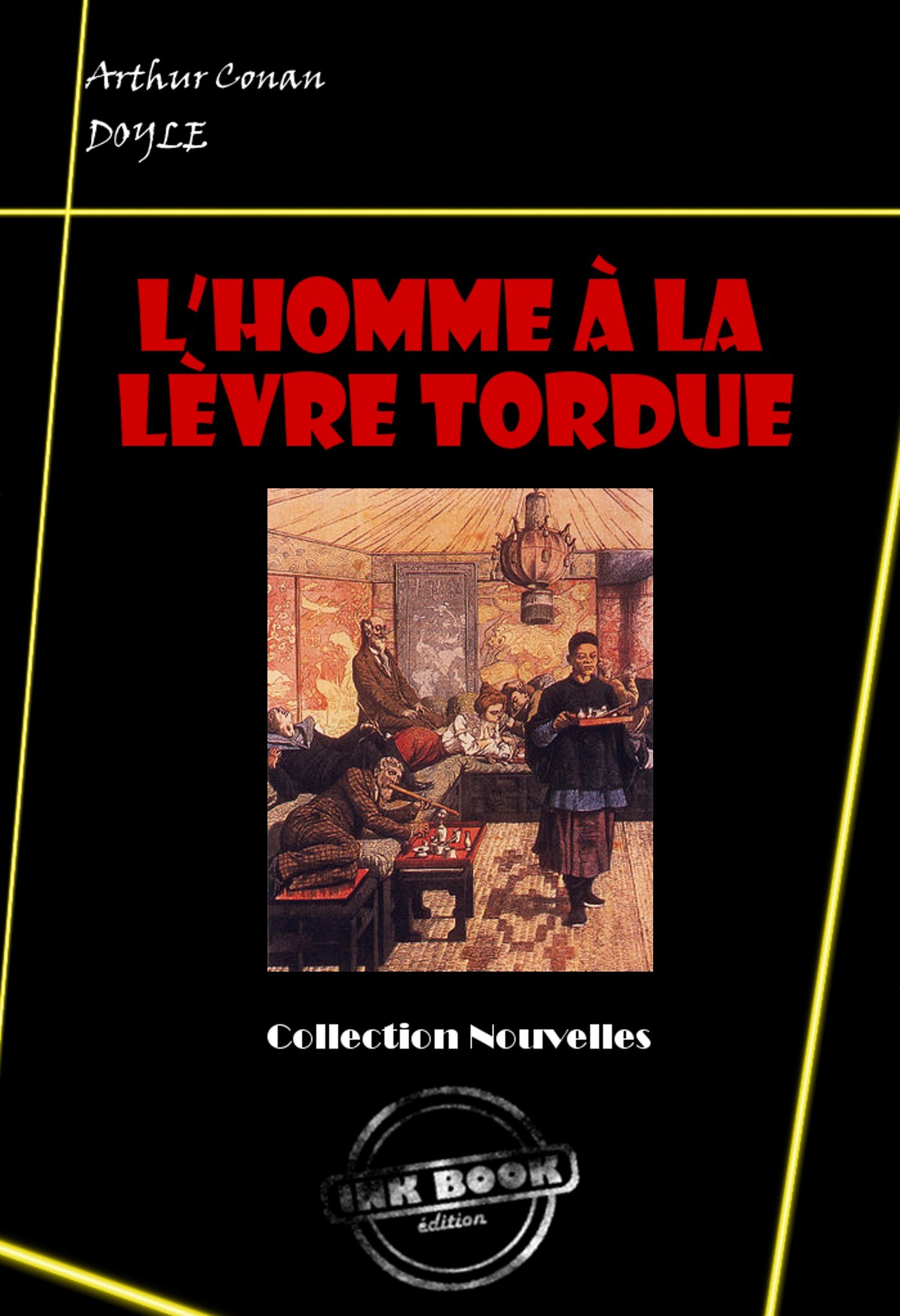 ebook cover of L´homme à la lèvre tordue (avec illustrations) [édition intégrale revue et mise à jour], by Arthur Conan Doyle
