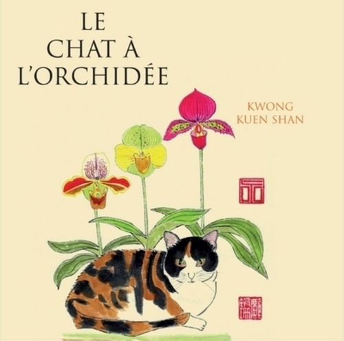 Couverture ebook de Le Chat à l'orchidée, de Kwong kuen Shan