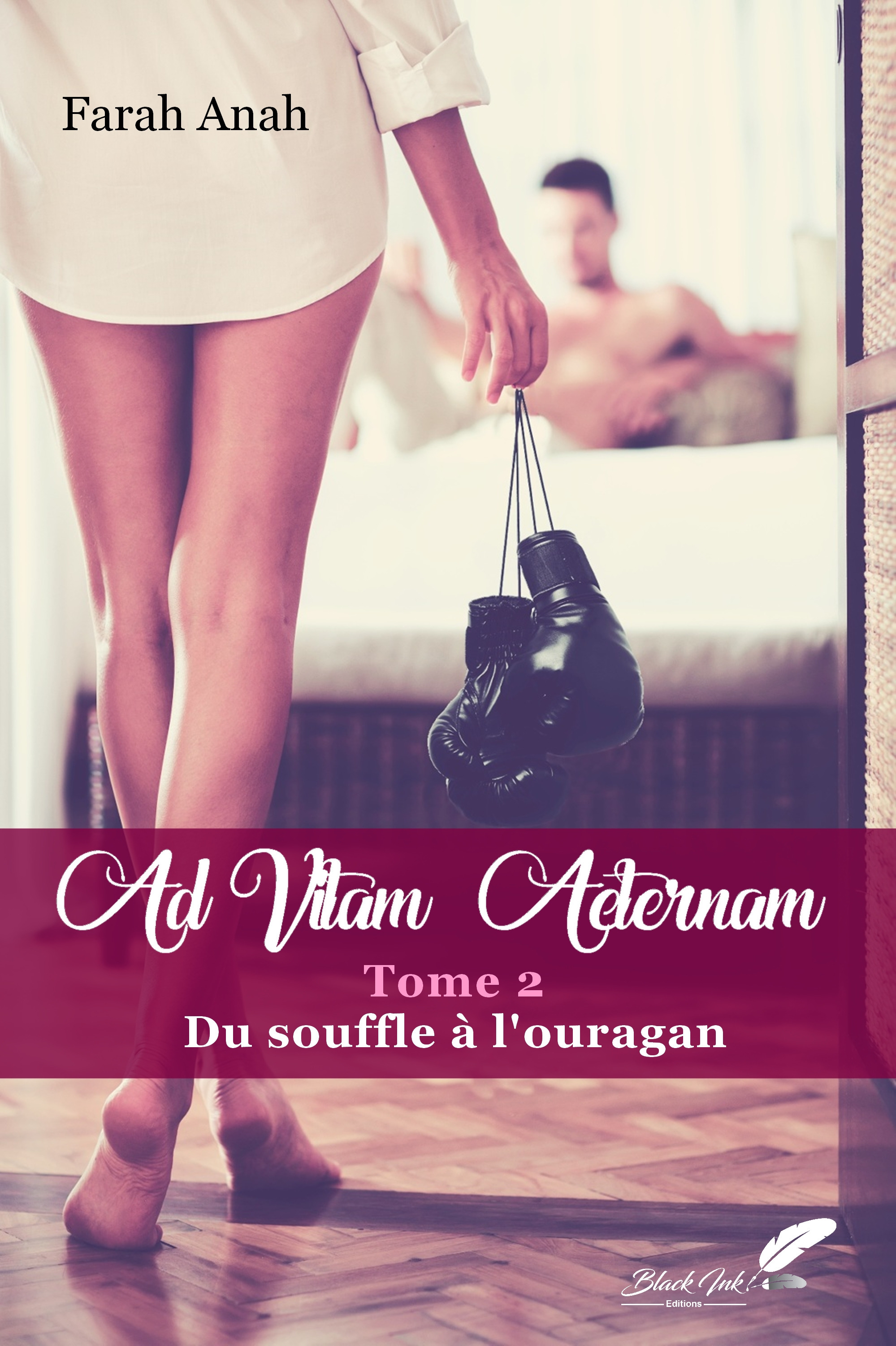 Couverture ebook de Ad Vitam Aeternam tome 2 : Du souffle à l'ouragan, de Farah Anah
