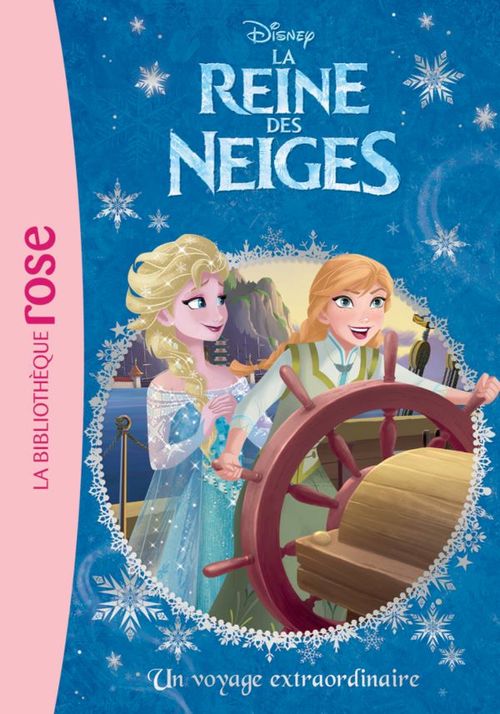 ebook cover of La Reine des Neiges 04 - Un voyage extraordinaire, by Disney
