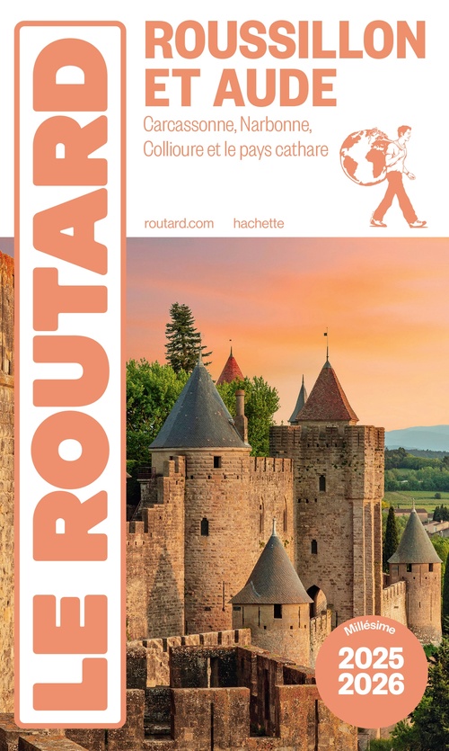 Couverture ebook de Guide du Routard Roussillon et Aude 2025/26, de Collectif