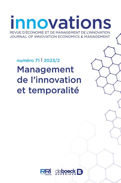 Couverture ebook de Innovations n° 71, de Collectif