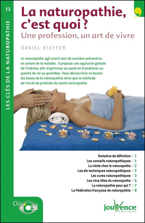 ebook cover of La naturopathie, c'est quoi ?, by Daniel Kieffer