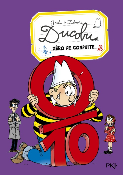Couverture ebook de Ducobu - Tome 5 Zéro de conduite, de Zidrou