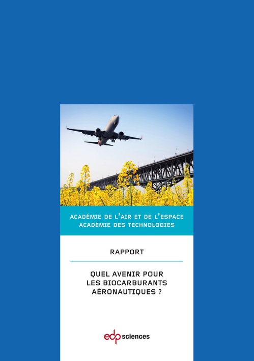 Couverture ebook de Quel avenir pour les biocarburants aéronautiques, de Collectif