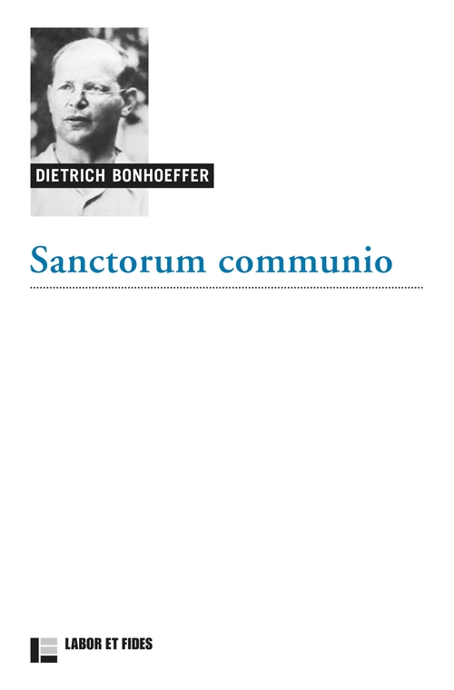ebook cover of Sanctorum communio, by Dietrich Bonhoeffer