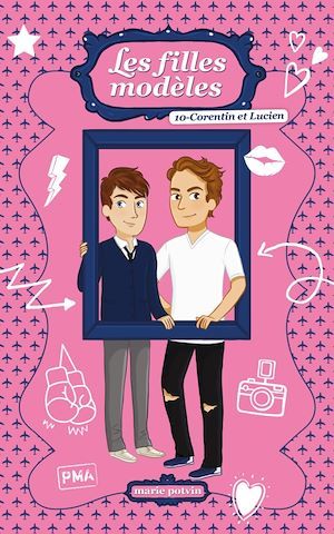 Couverture ebook de Les Filles modèles T10, de Marie Potvin