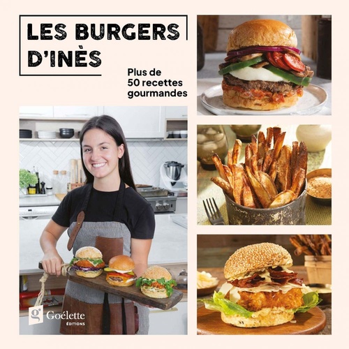 Couverture ebook de Les burgers d'Inès, de Ines Gauthier