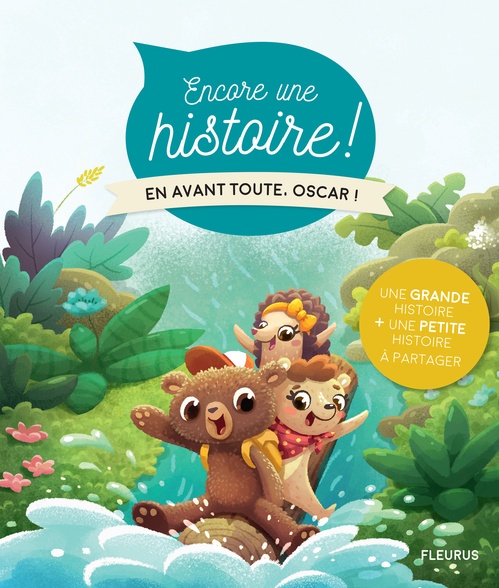 Couverture ebook de En avant toute, Oscar !, de Anne Loyer, Olena Tkach