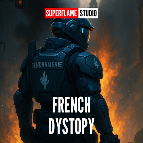Couverture audiobook de French Dystopy, de Superflame