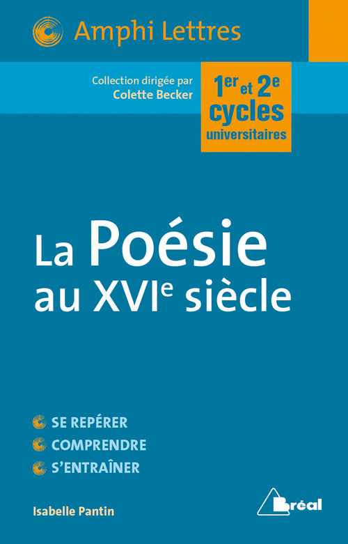 Couverture ebook de La Poésie au XVIe siècle, de Isabelle Pantin