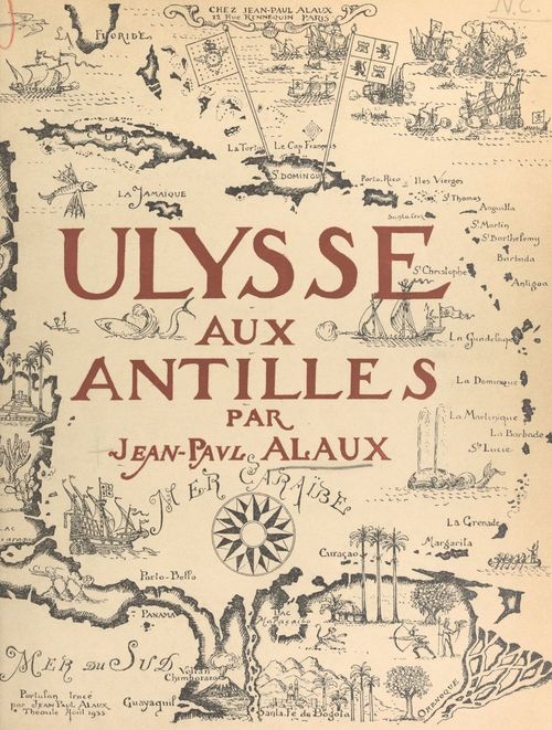 Couverture ebook de Ulysse aux Antilles, de Jean-Paul Alaux