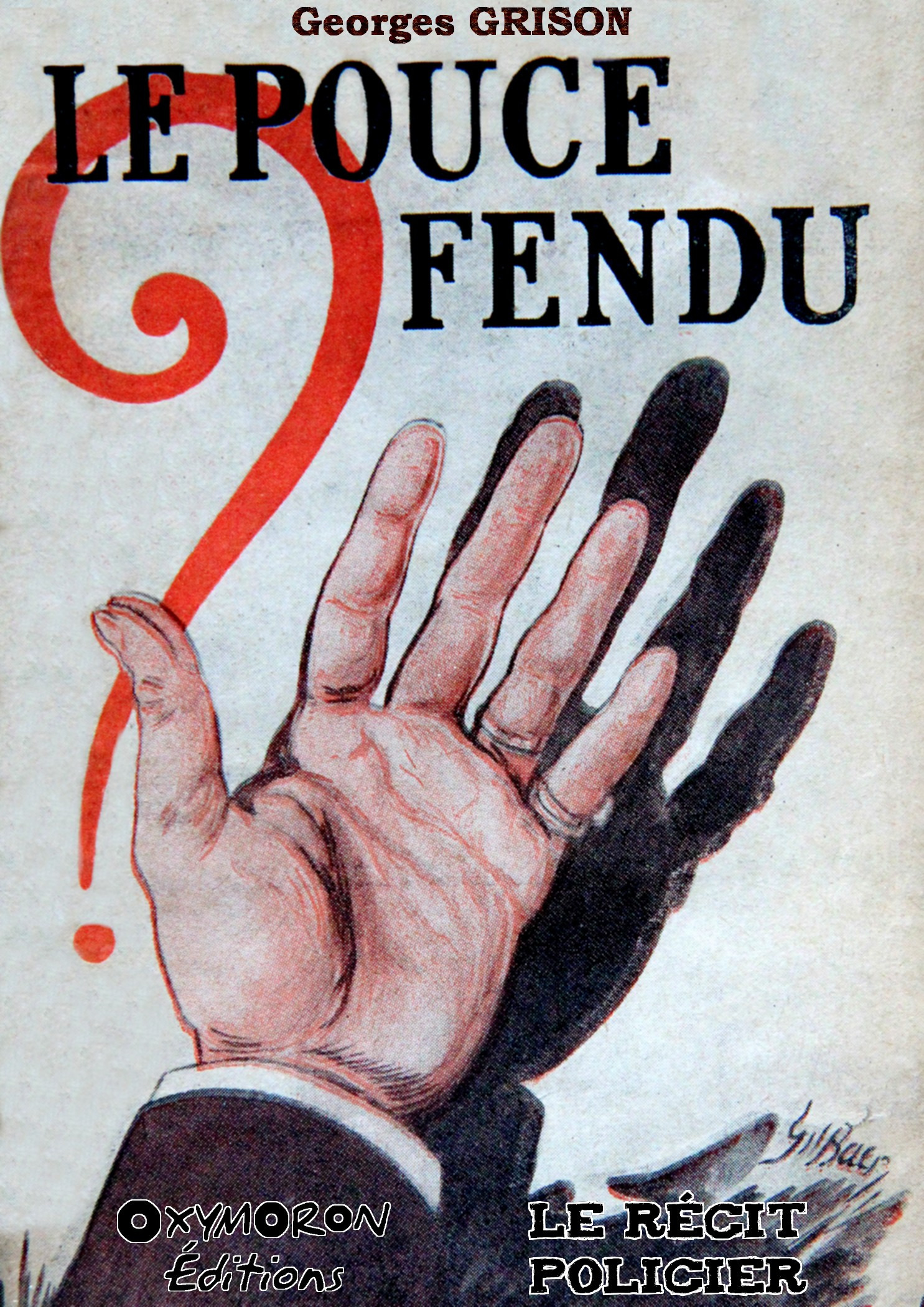 ebook cover of Le pouce fendu, by Georges Grison