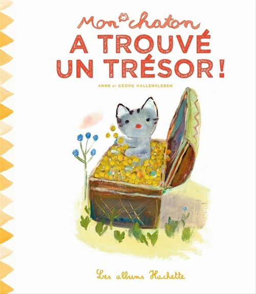 Couverture ebook de Mon chaton a trouvé un trésor !, de Anne Gutman