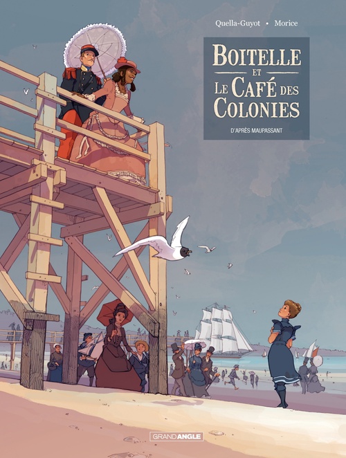 Couverture ebook de Boitelle et le café des colonies, de Didier Quella-Guyot, Sébastien Morice