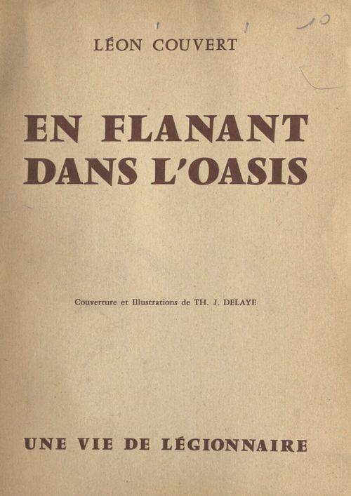 ebook cover of En flânant dans l'oasis, by Leon Couvert