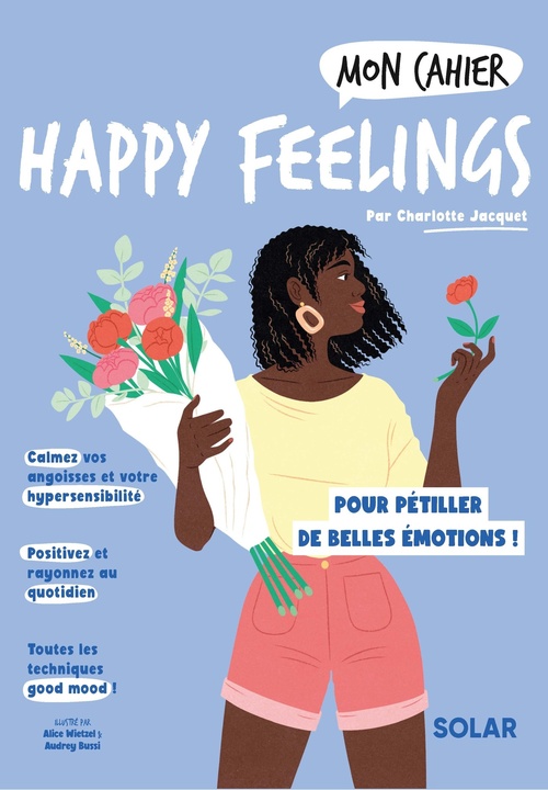 ebook cover of Mon cahier Happy feelings, by Charlotte Jacquet