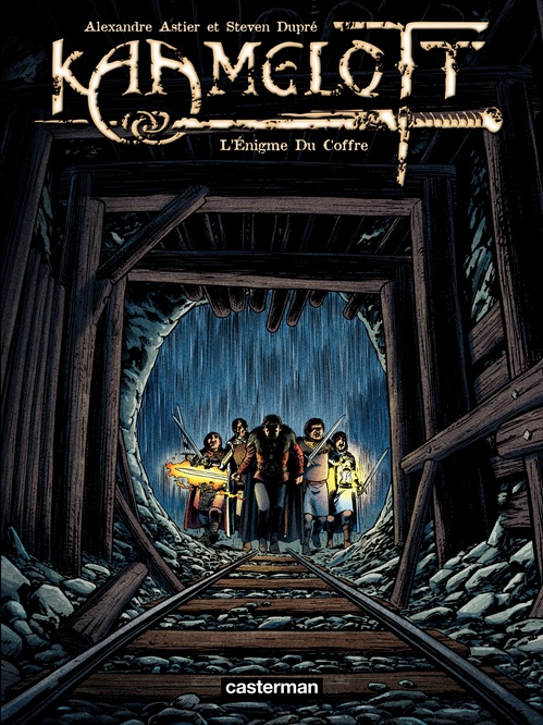 Couverture ebook de Kaamelott (Tome 3) - L'énigme du coffre, de Alexandre Astier, Steven Dupré
