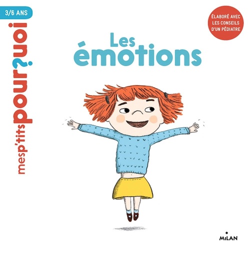 Couverture ebook de MES P'TITS POURQUOI - Les Émotions - Dès 4 ans, de Sophie Dussaussois