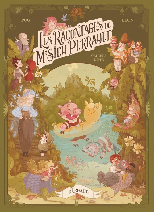 ebook cover of Les racontages de M'sieu Perrault - Tome 4 - Cahiers d'été, by Pog