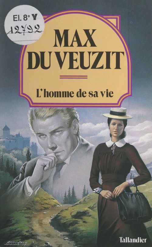 ebook cover of L'homme de sa vie, by Max Du Veuzit