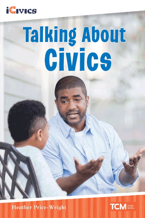 Couverture ebook de Talking about Civics, de Heather Price-Wright