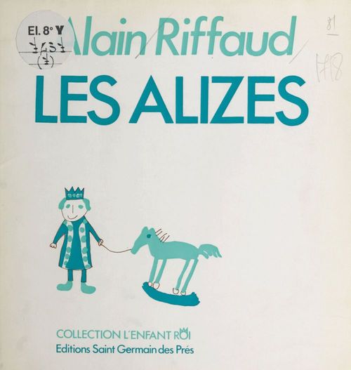 ebook cover of Les alizés, by Alain Riffaud