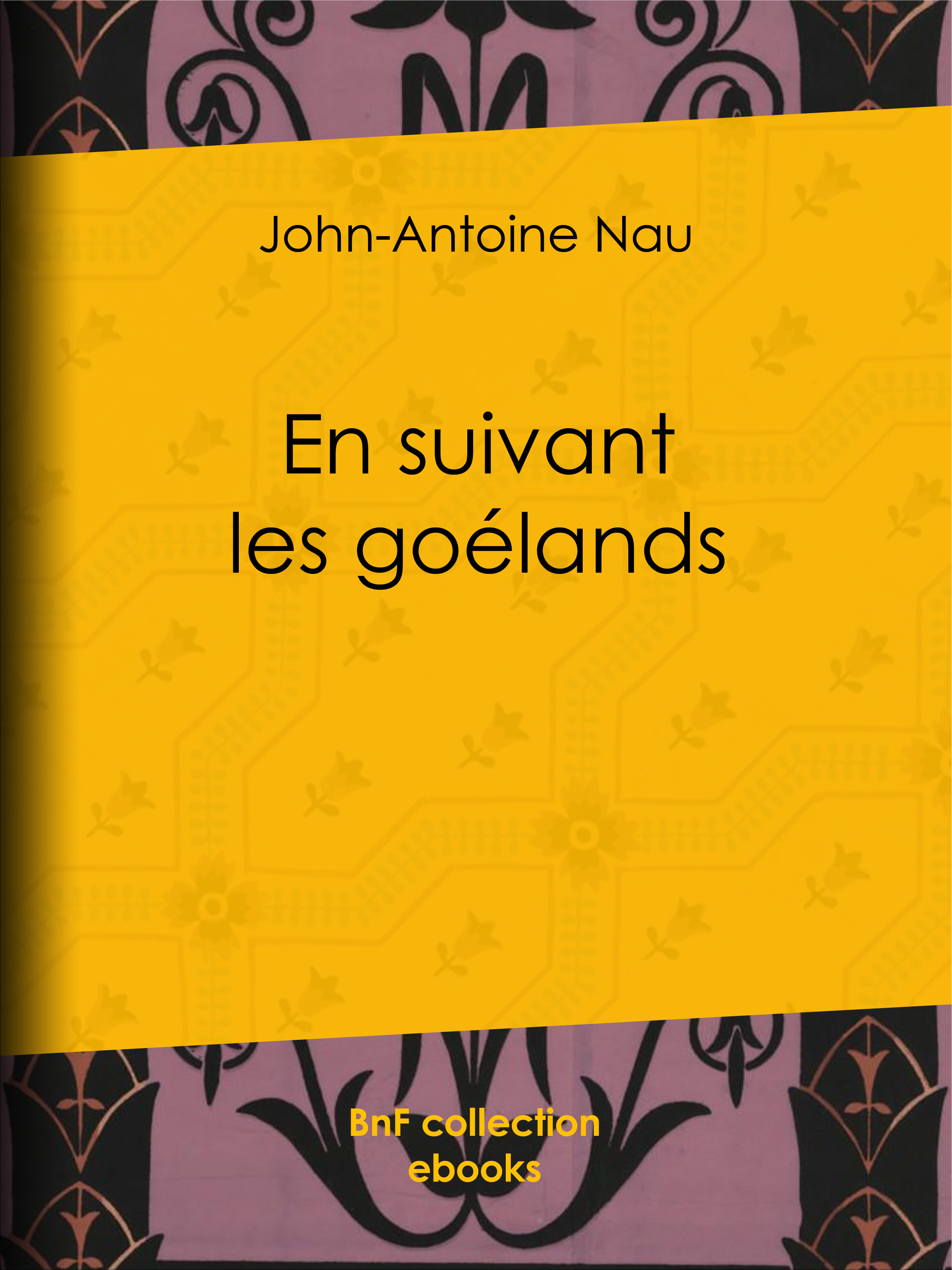 ebook cover of En suivant les goélands, by John-Antoine Nau