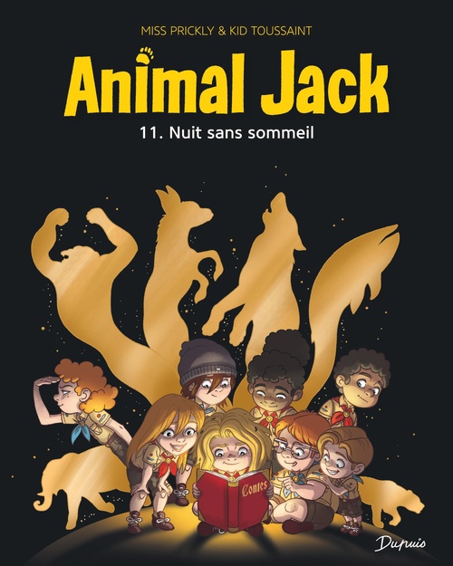 Couverture ebook de Animal Jack - Tome 11 - Nuit sans sommeil, de Kid Toussaint