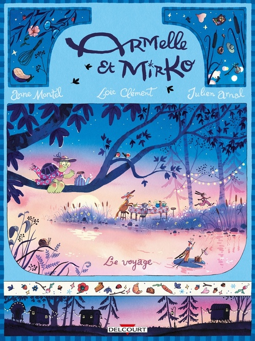 Couverture ebook de Armelle et Mirko T02 - Le Voyage, de Loïc Clément