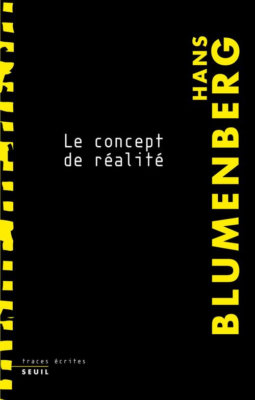 Couverture ebook de Le Concept de réalité, de Hans Blumenberg