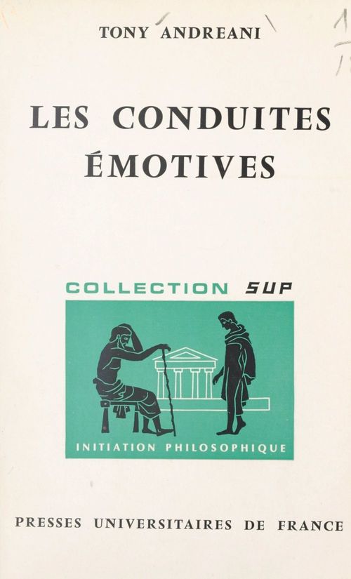 Couverture ebook de Les conduites émotives, de Tony Andréani