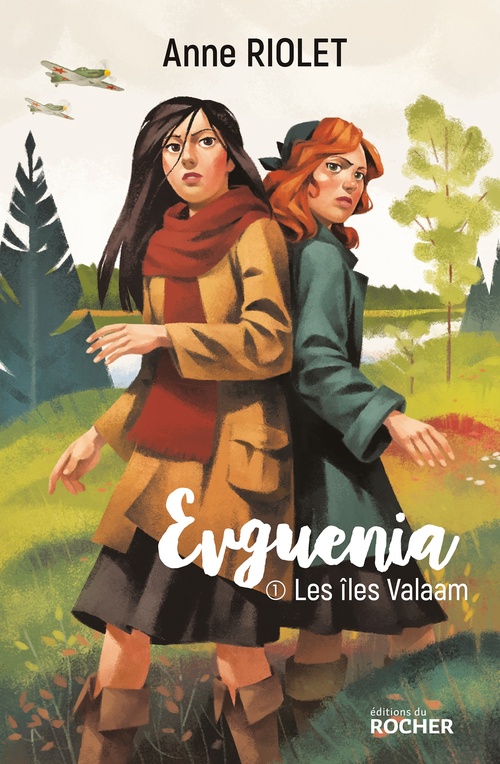 Couverture ebook de Evguenia - Les îles Valaam, de Anne Riolet