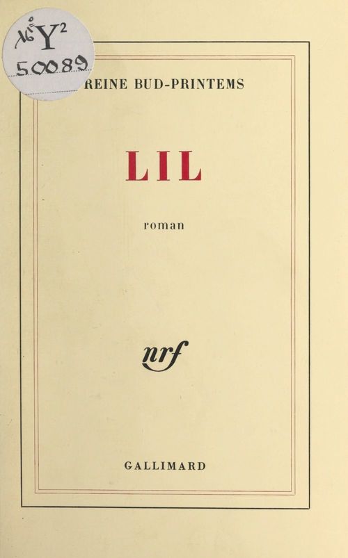Couverture ebook de Lil, de Reine Bud-Printems
