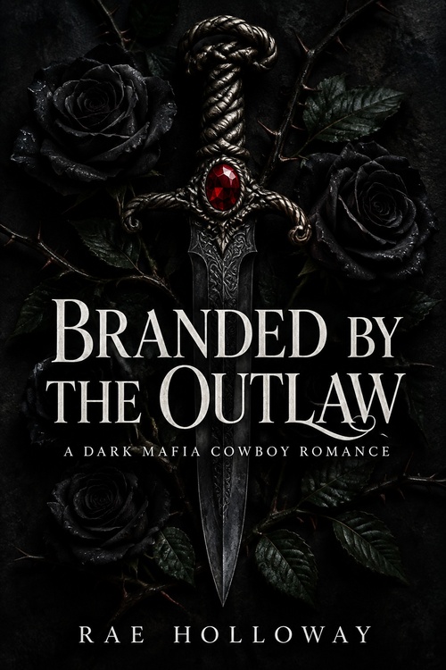 Couverture ebook de Branded by the Outlaw, de Rae Holloway