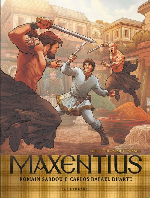 ebook cover of De zwarte zwanen, by Romain Sardou
