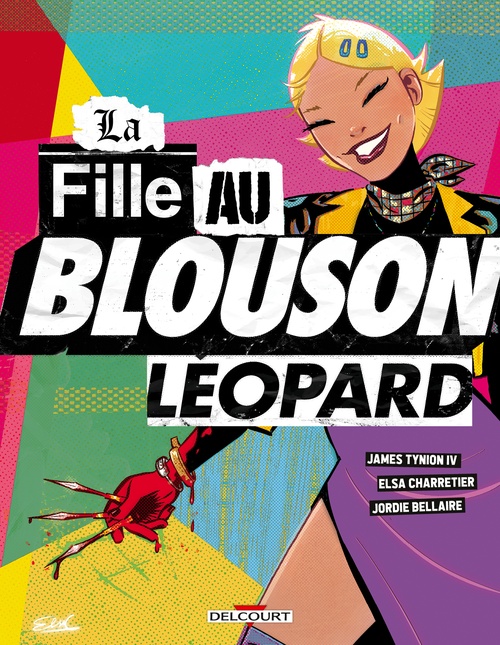 ebook cover of La Fille au blouson léopard, by James Tynion IV, Elsa Charretier